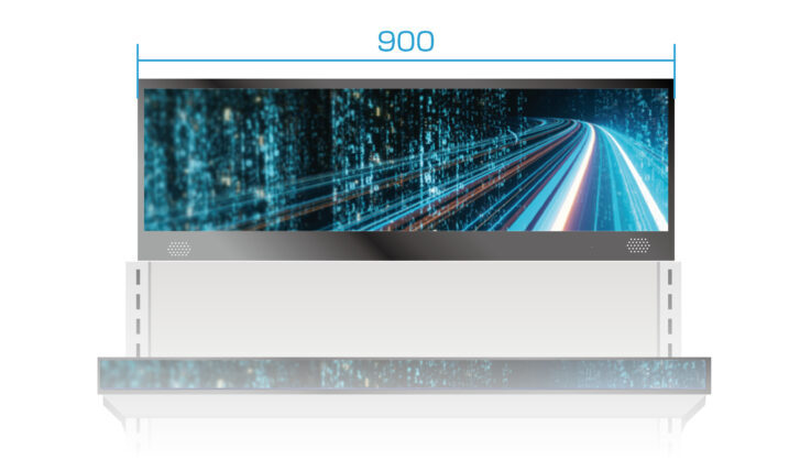 横幅900mmのモニター