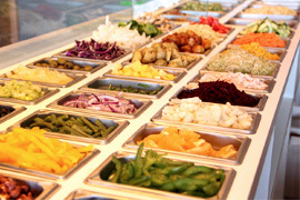 サラダバーレストラン