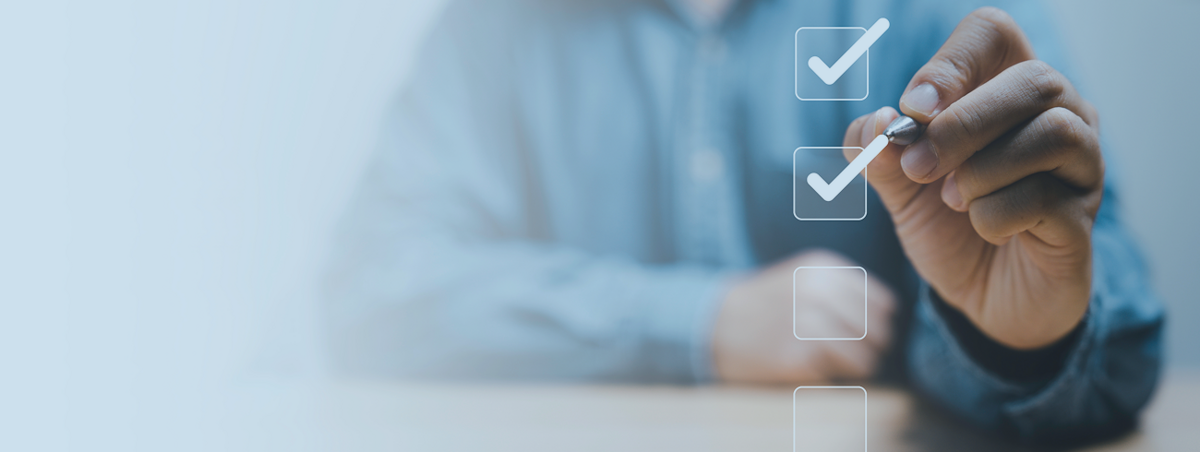 チェックマーク記載イメージ画像